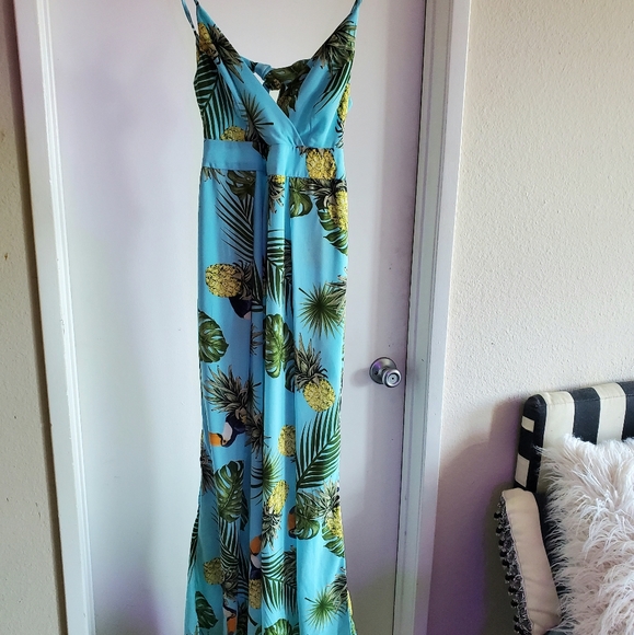 Tropical Jumpsuit - Picture 2 of 5